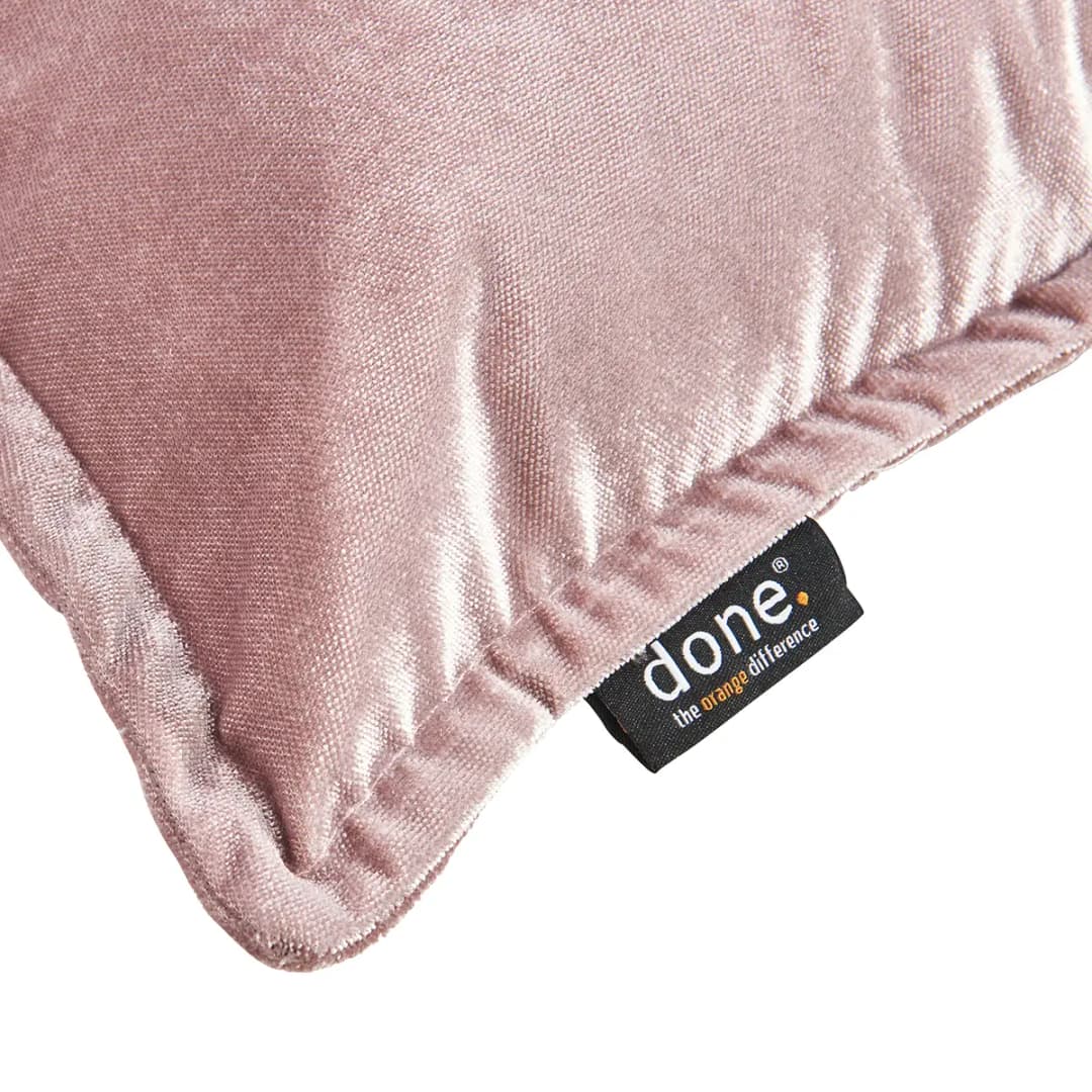 Kissenbezug Glam Pink/Mauve 60 x 40cm Samt | Rosa