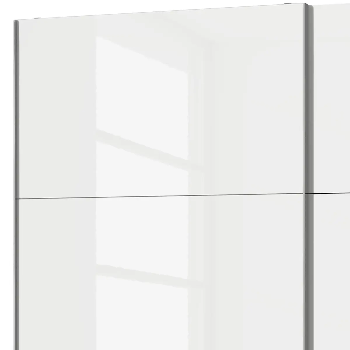 Schwebetürenschrank Level 36 D I | Weiß