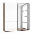 Schwebetürenschrank Level 36 D II | Weiß