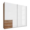Schwebetürenschrank Level 36 D III 250 x 216cm | Weiß