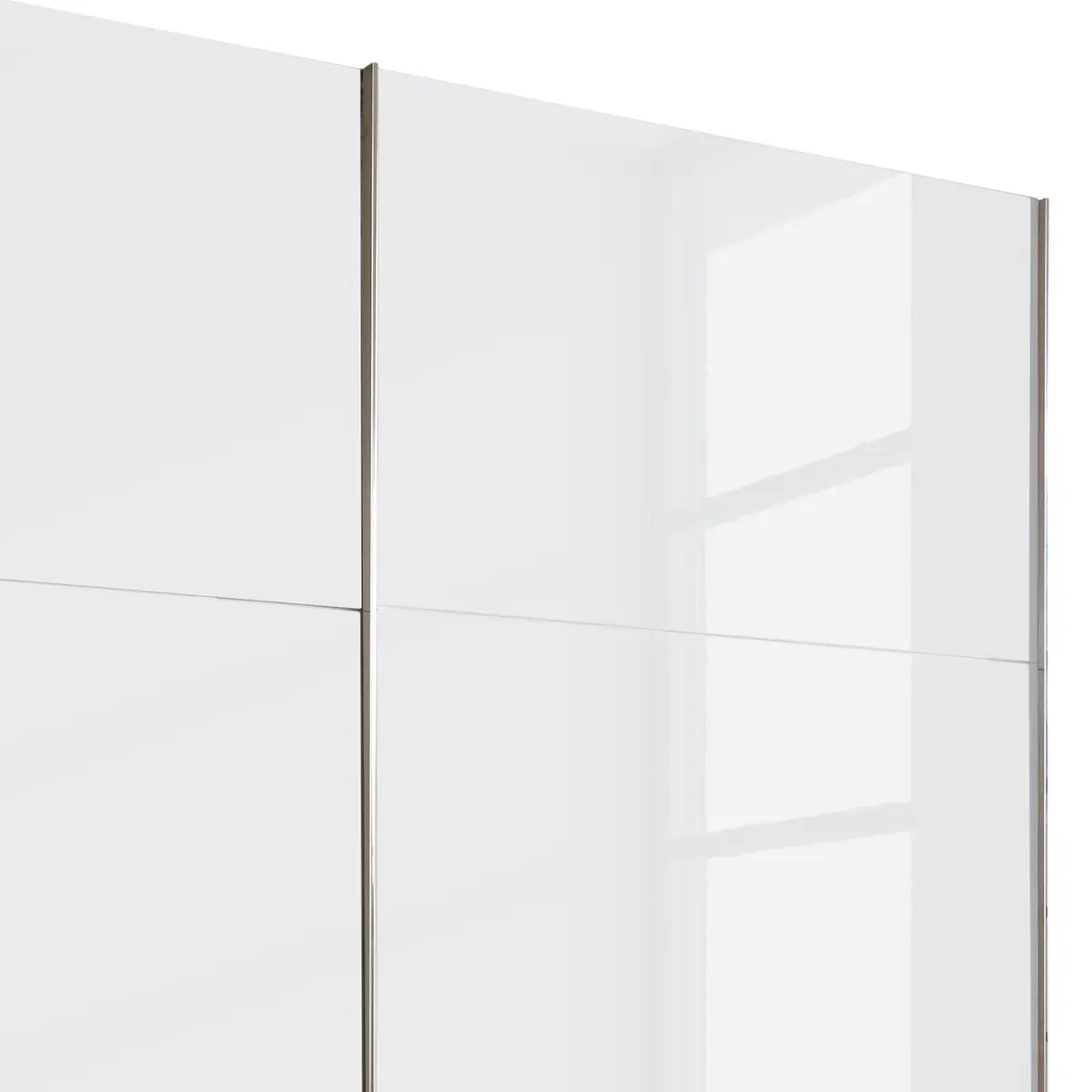 Schwebetürenschrank Level 36 D III 250 x 216cm | Weiß
