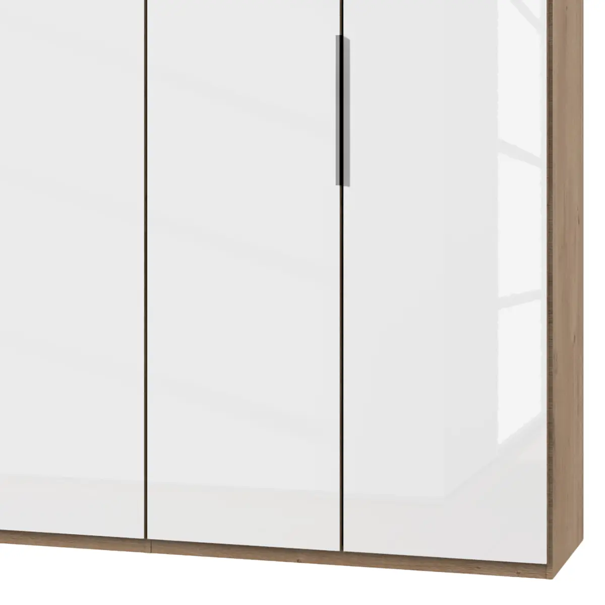 Drehtürenschrank Lebel 36 D I | Weiß