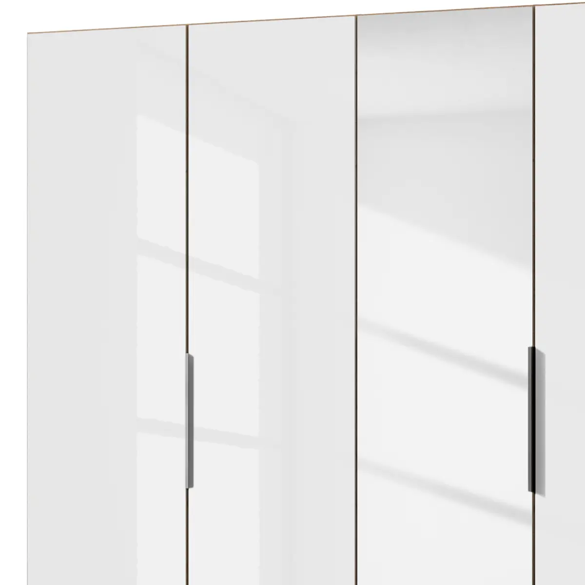 Drehtürenschrank Level 36 D II | Weiß