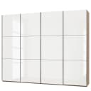 Schwebetürenschrank Level 36 D I 300 x 236cm Weiß/Hochglanz