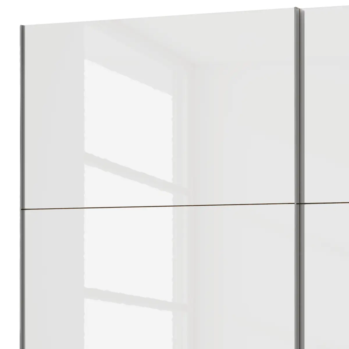 Schwebetürenschrank Level 36 D I | Weiß