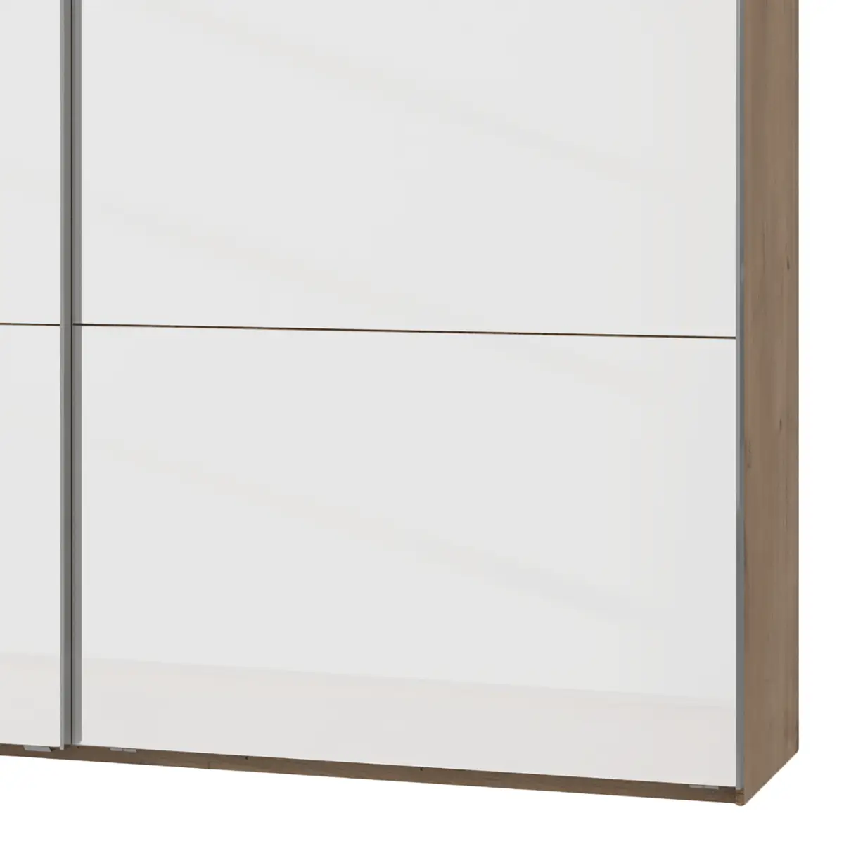 Schwebetürenschrank Level 36 D I | Weiß