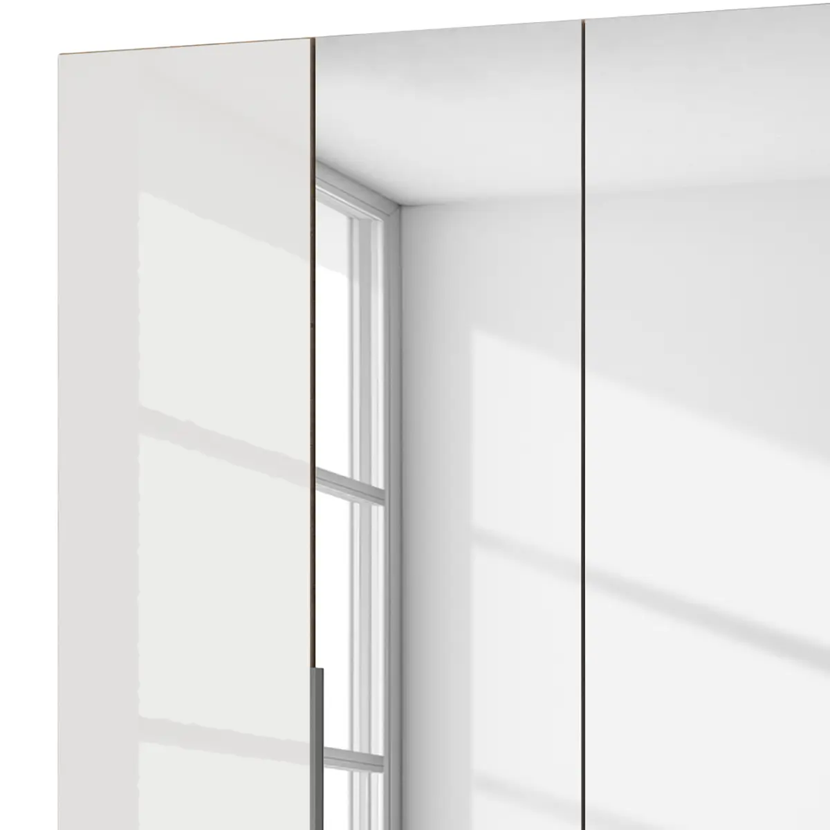 Drehtürenschrank Level 36 D II | Weiß