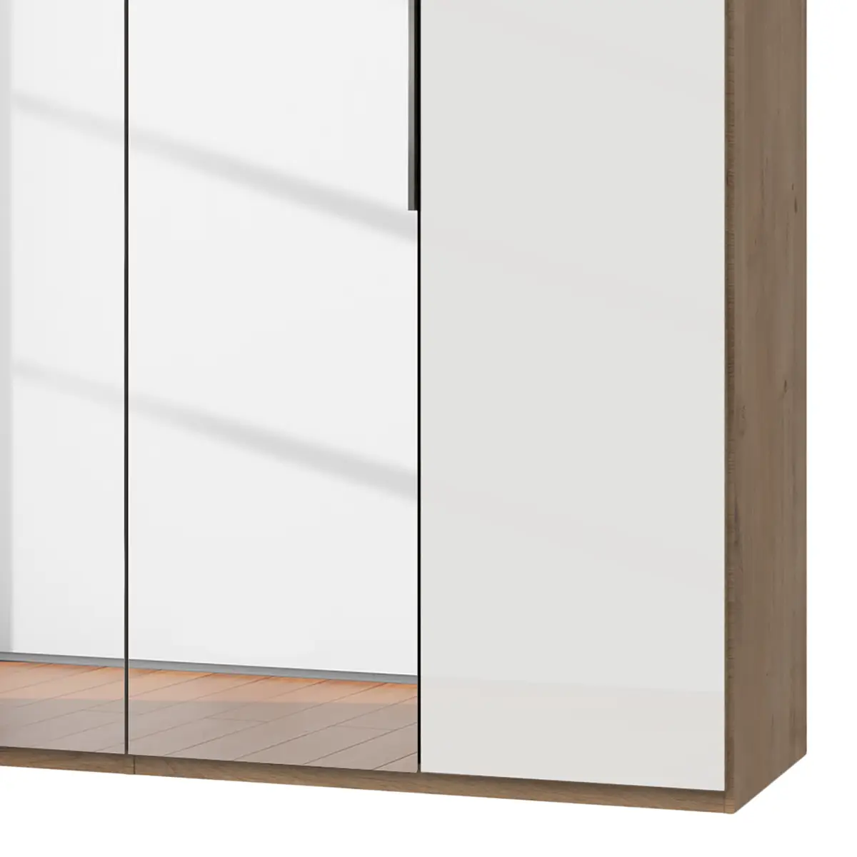 Drehtürenschrank Level 36 D II | Weiß