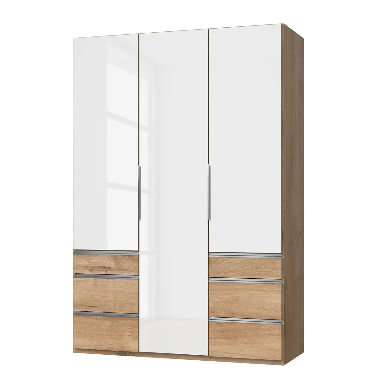 Drehtürenschrank Level 36 D III | Weiß