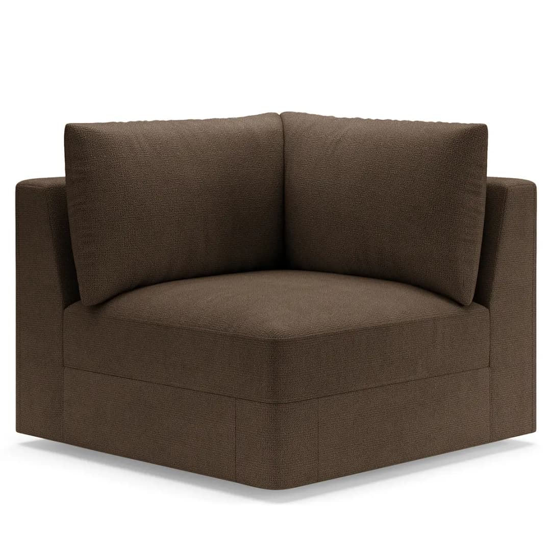 Ecksofa Palila | Braun