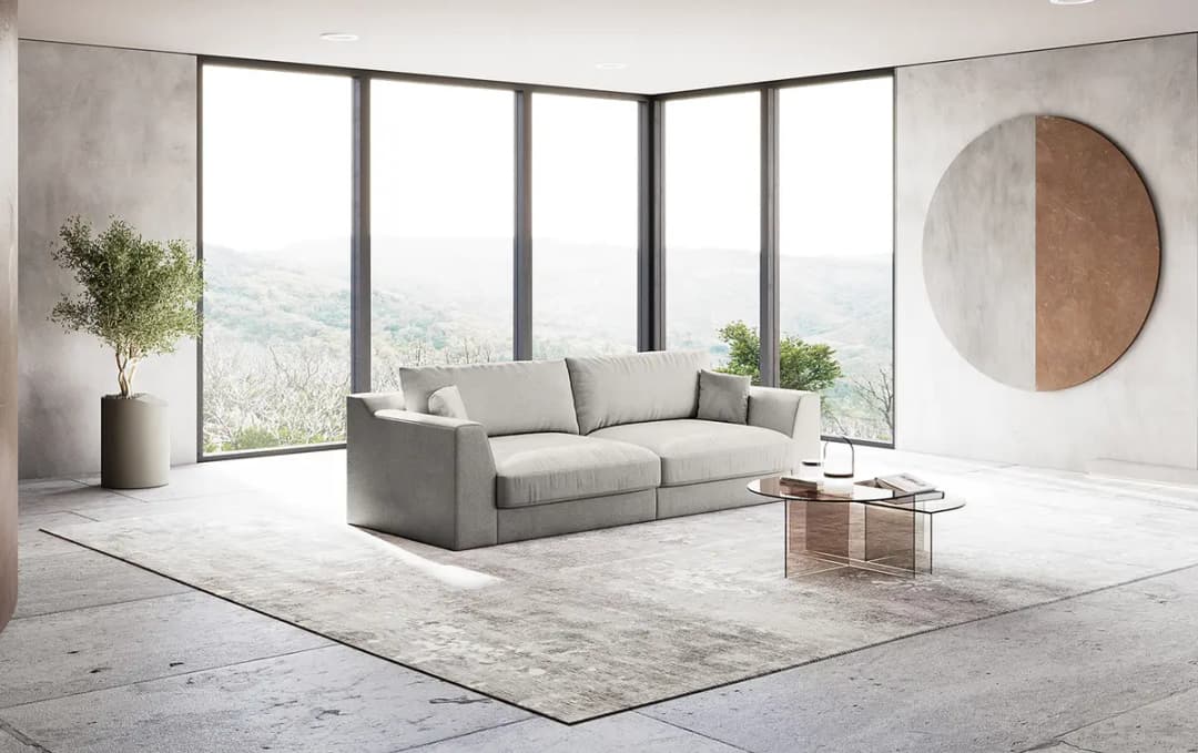Big-Sofa Palila | Grau
