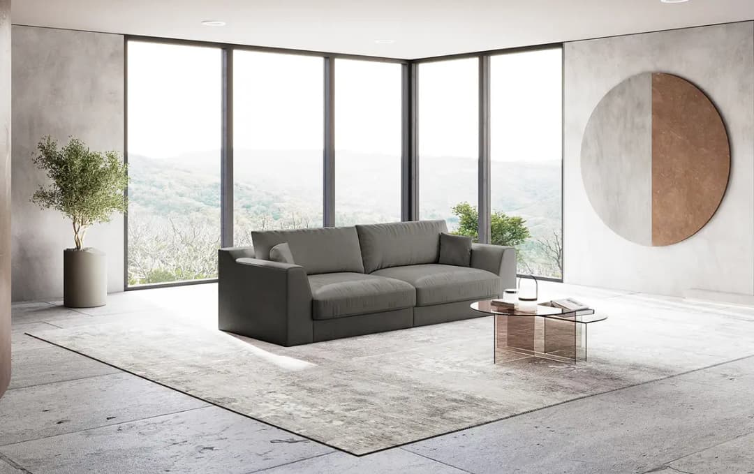 Big-Sofa Palila | Grau
