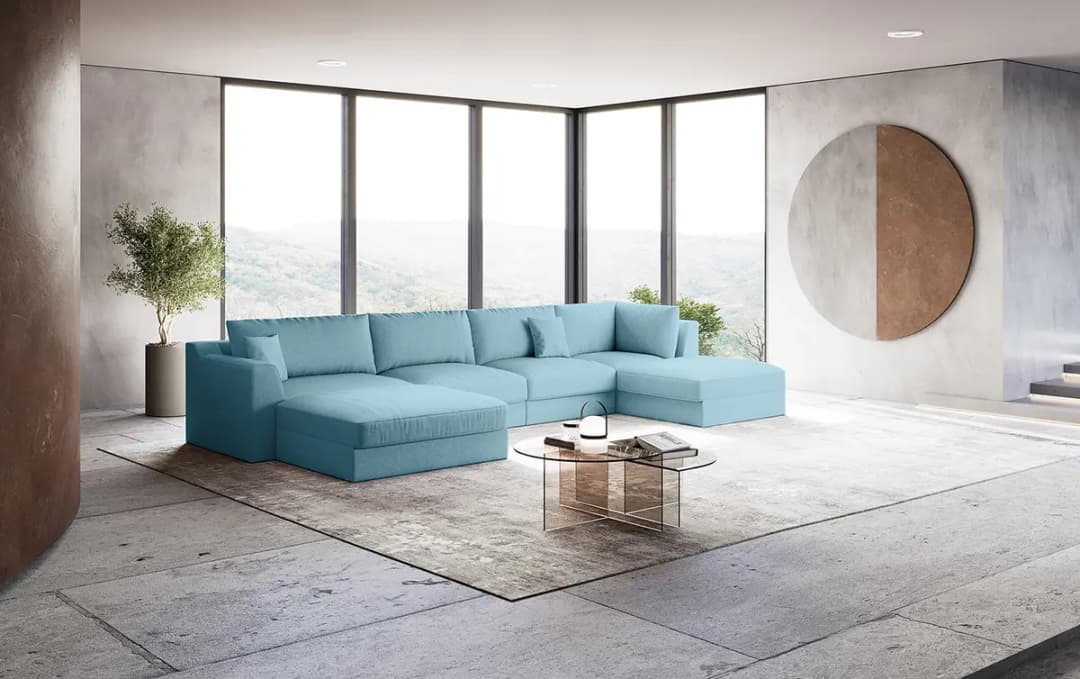 Wohnlandschaft Palila | Blau