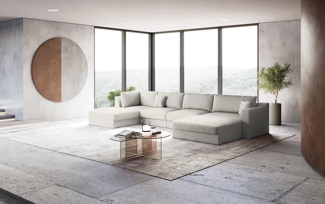 Wohnlandschaft Palila | Grau