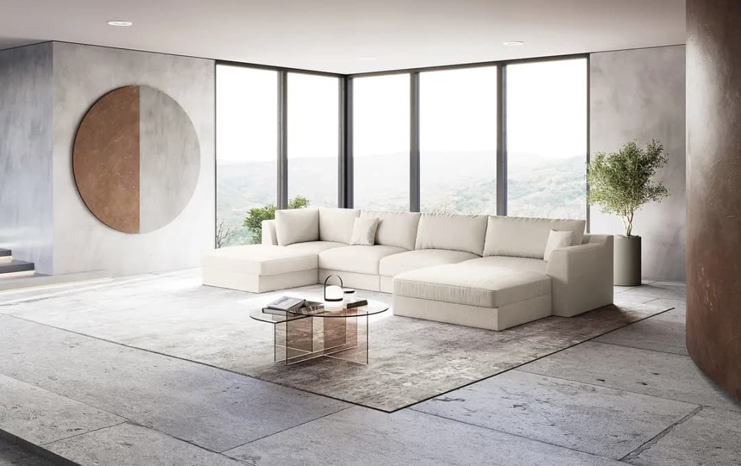 Wohnlandschaft Palila | Beige