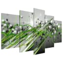 Acrylglasbild Green Rhythm | Grün