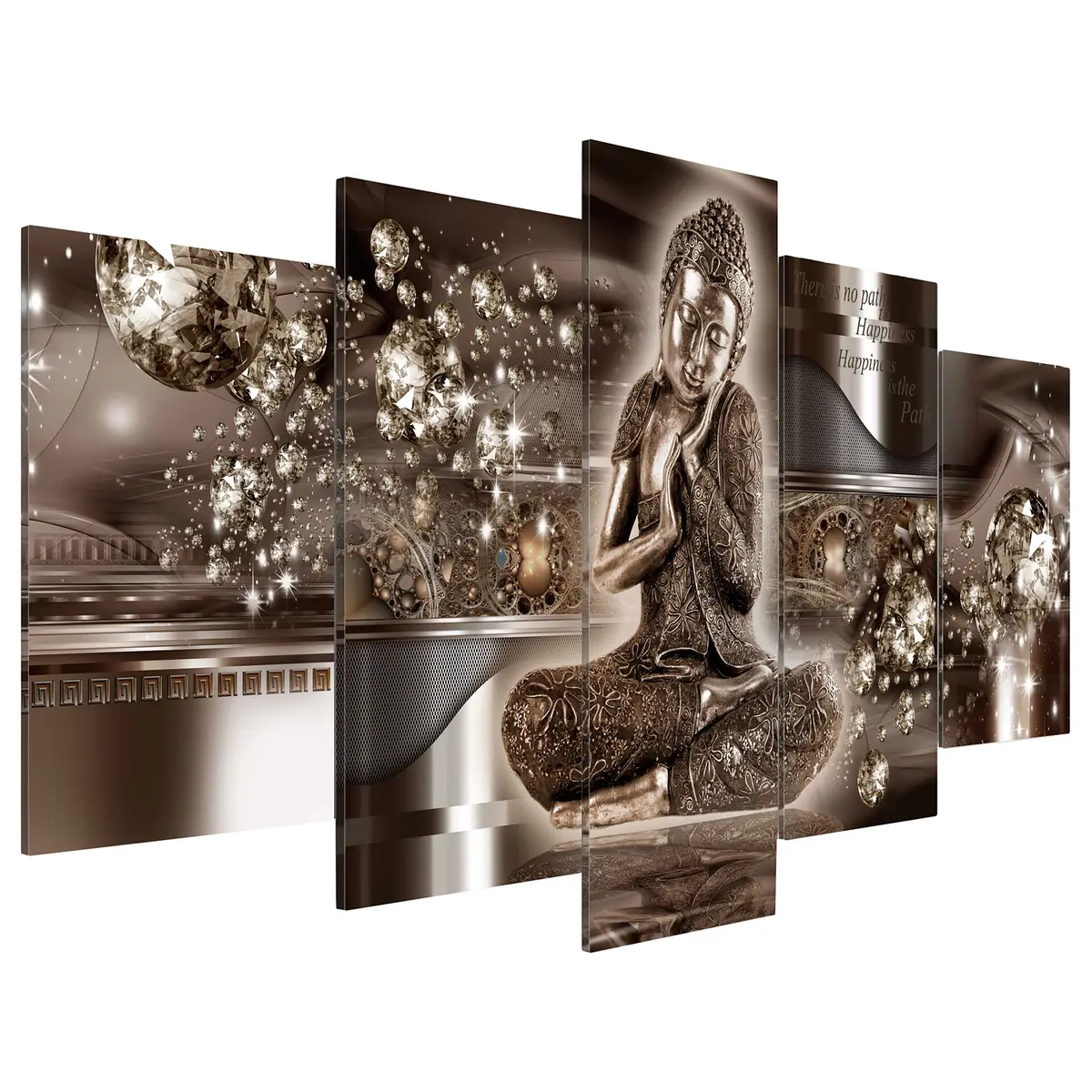 Acrylglasbild Inner Harmony | Metall