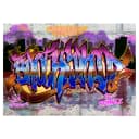 Vliestapete Colorful Mural | Mehrfarbig