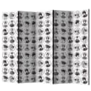 Paravent 20s & 30s | Mehrfarbig