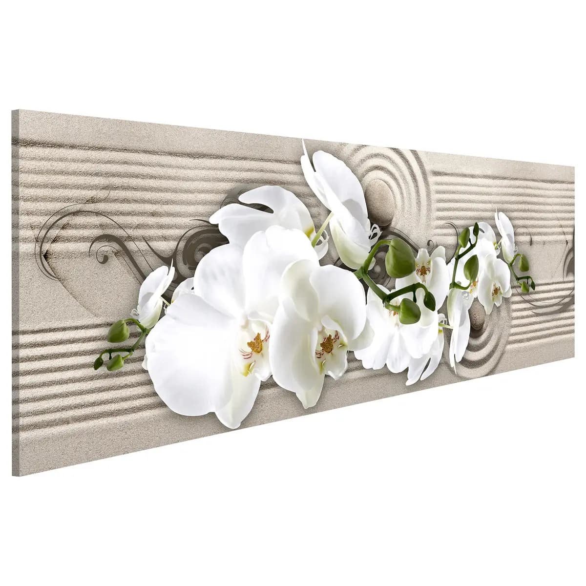 Bild Whisper of Sand Leinen Beige 150 x 50cm | Beige