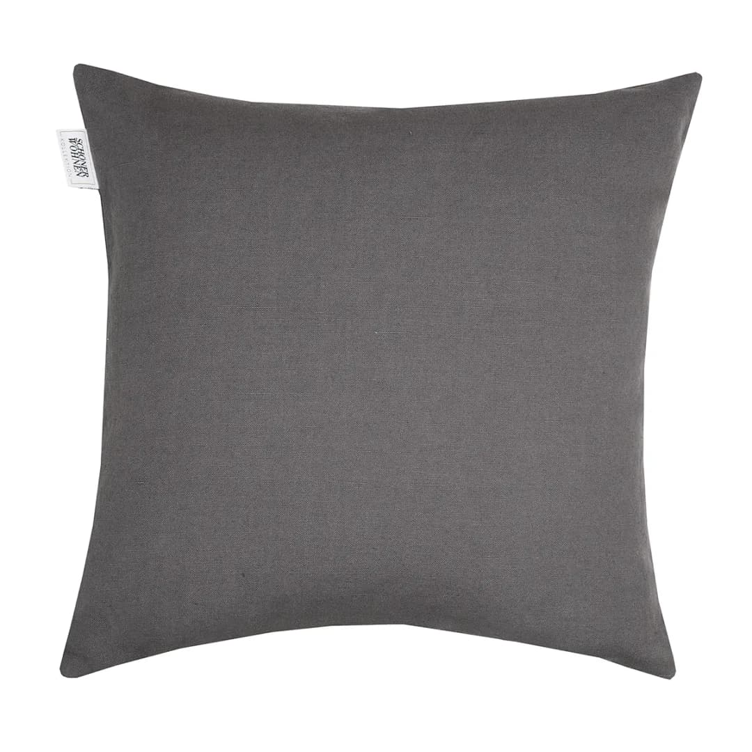 Kissenbezug Across Grau/Anthrazit 45 x 45cm | Grau
