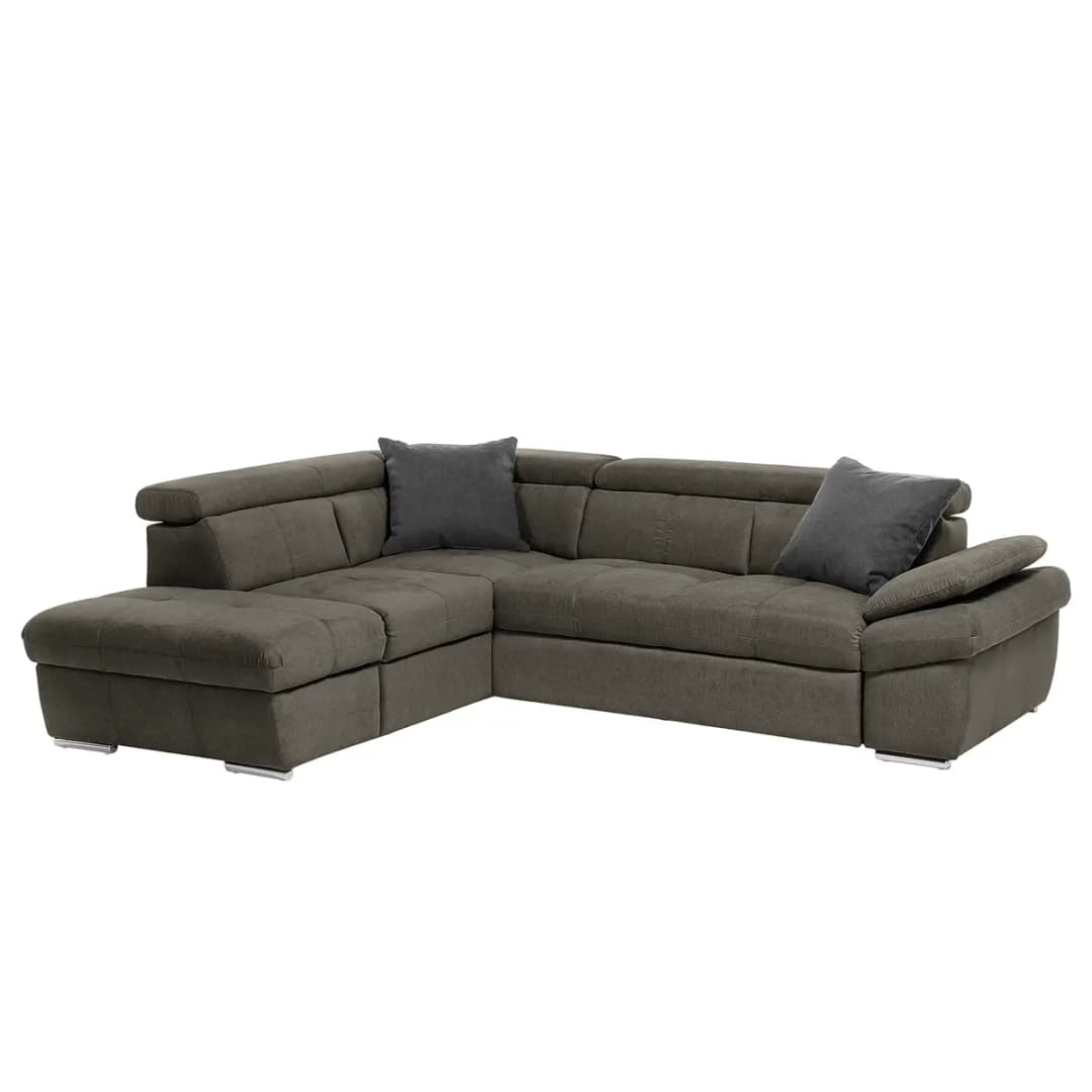 Ecksofa Barvas | Grau