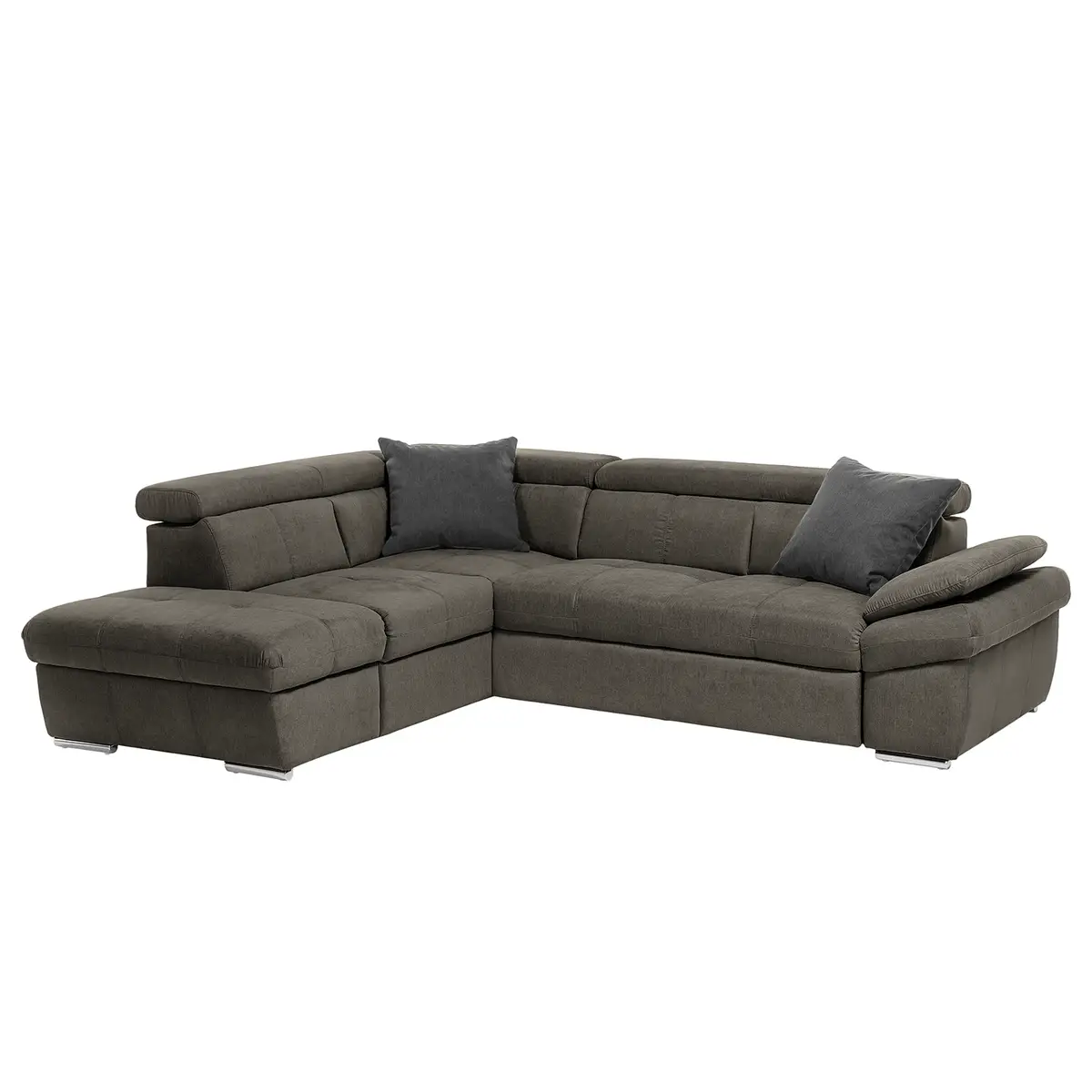 Ecksofa Barvas | Grau