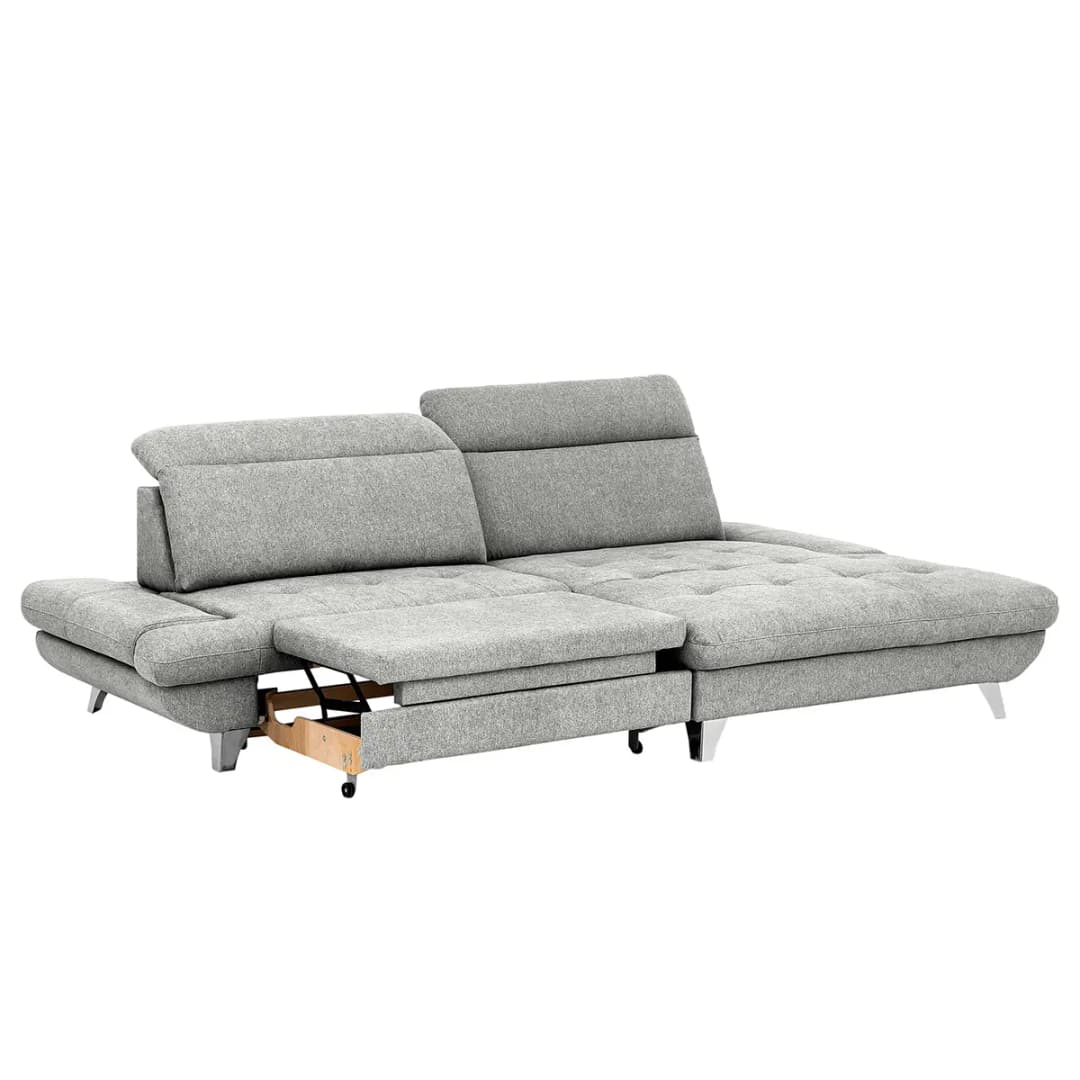 Ecksofa Gorman | Grau