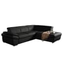 Ecksofa Barvas | Schwarz