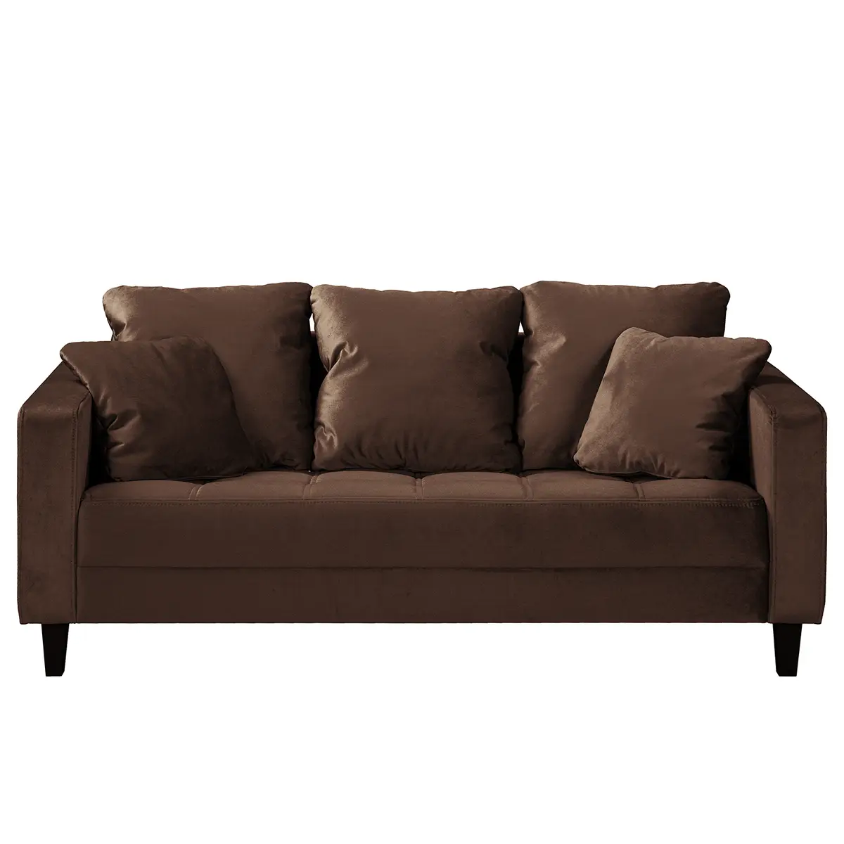Sofa Elnora 2-Sitzer | Braun