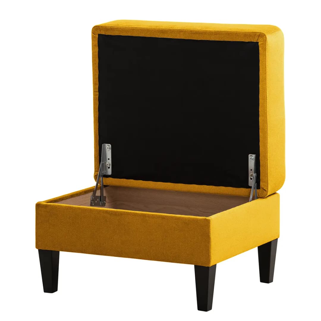 Polsterhocker Koski I | Gelb