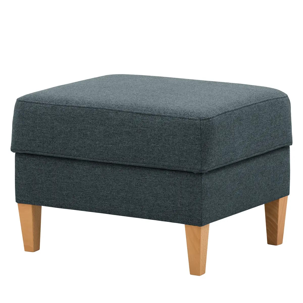 Polsterhocker Koski I | Blau