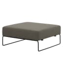 Polsterhocker Litti | Grau