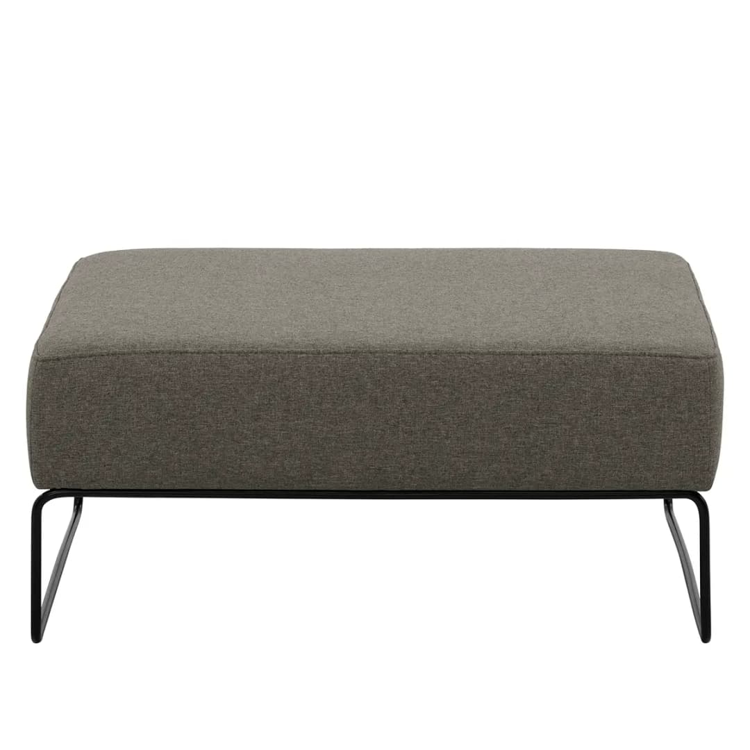 Polsterhocker Litti | Grau