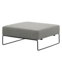 Polsterhocker Litti | Grau