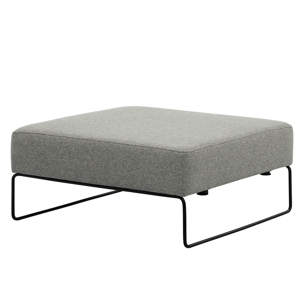 Polsterhocker Litti | Grau