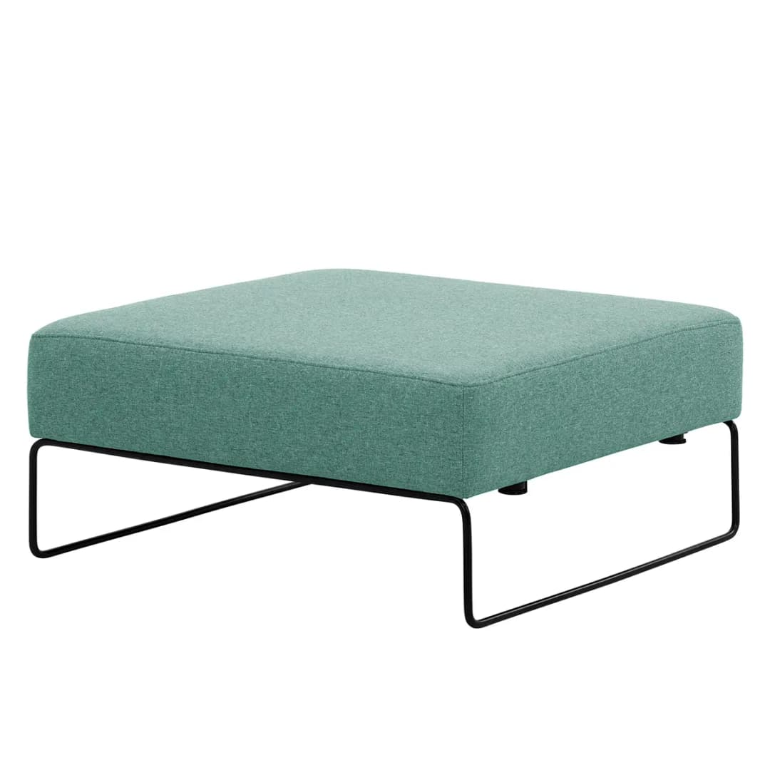 Polsterhocker Litti | Blau