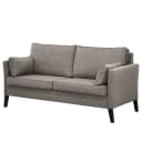 Sofa Voiron I 2,5-Sitzer Grau/Cubanit Webstoff Nere | Grau