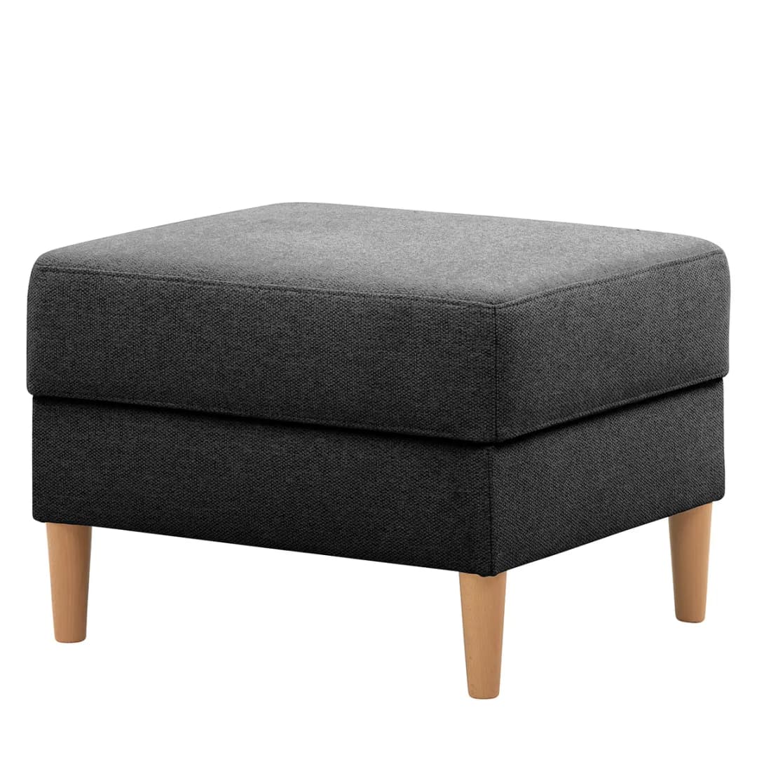 Polsterhocker Kaavi I | Grau