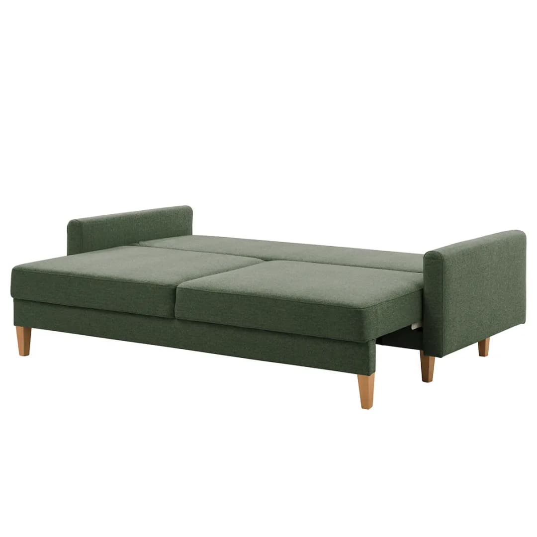 Schlafsofa Koski I Grün/Grün Webstoff Ala | Grün