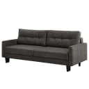 Schlafsofa Koski I Grau/Grau Webstoff Lito | Grau