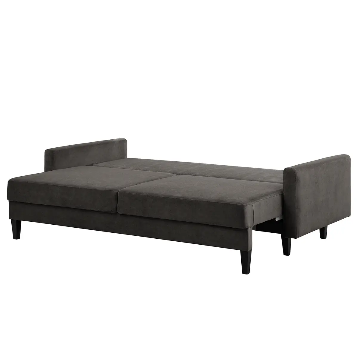 Schlafsofa Koski I Grau/Grau Webstoff Lito | Grau