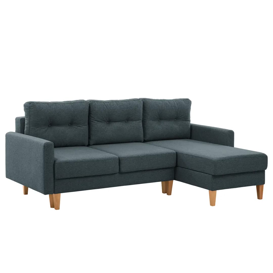 Ecksofa Koski I | Blau