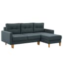 Ecksofa Koski I | Blau