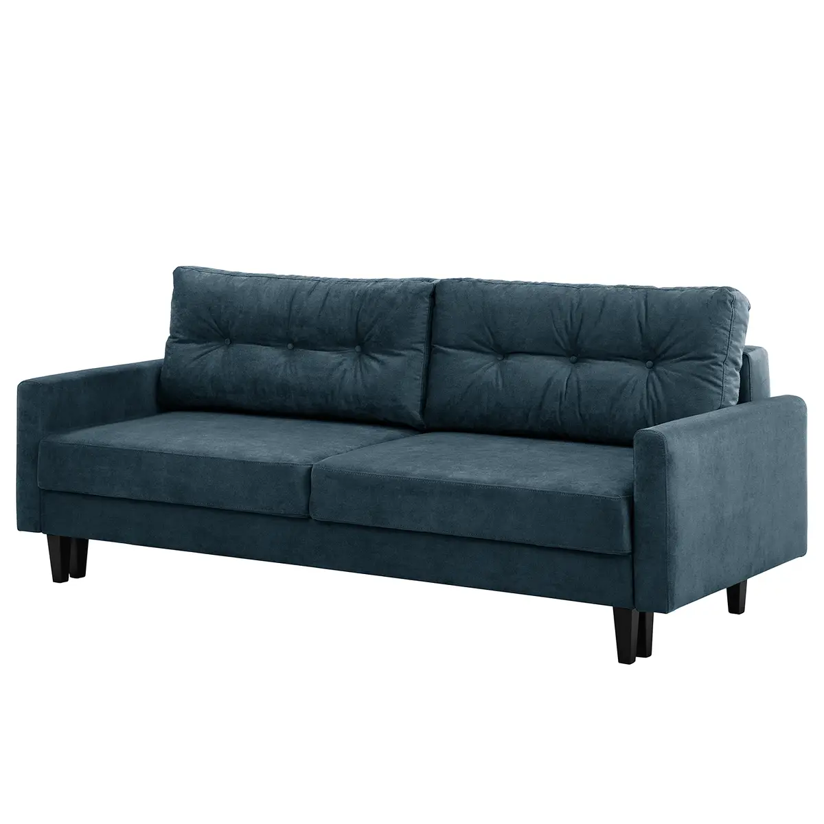 Schlafsofa Koski I Blau/Marineblau Webstoff Lito | Blau