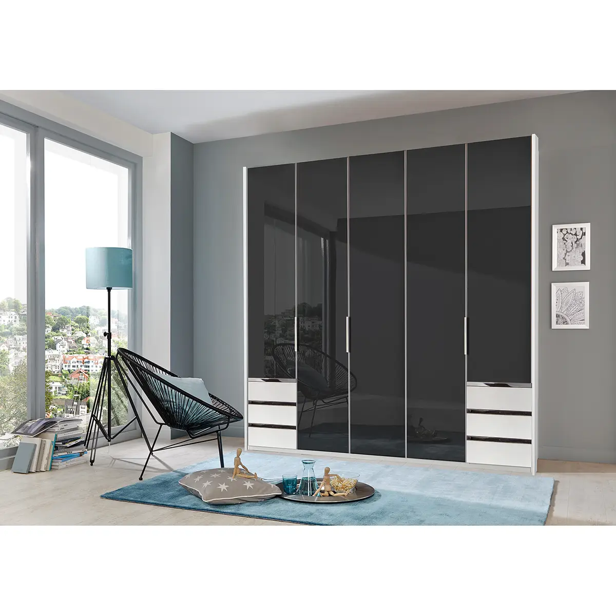 Drehtürenschrank Level 36 C | Mehrfarbig