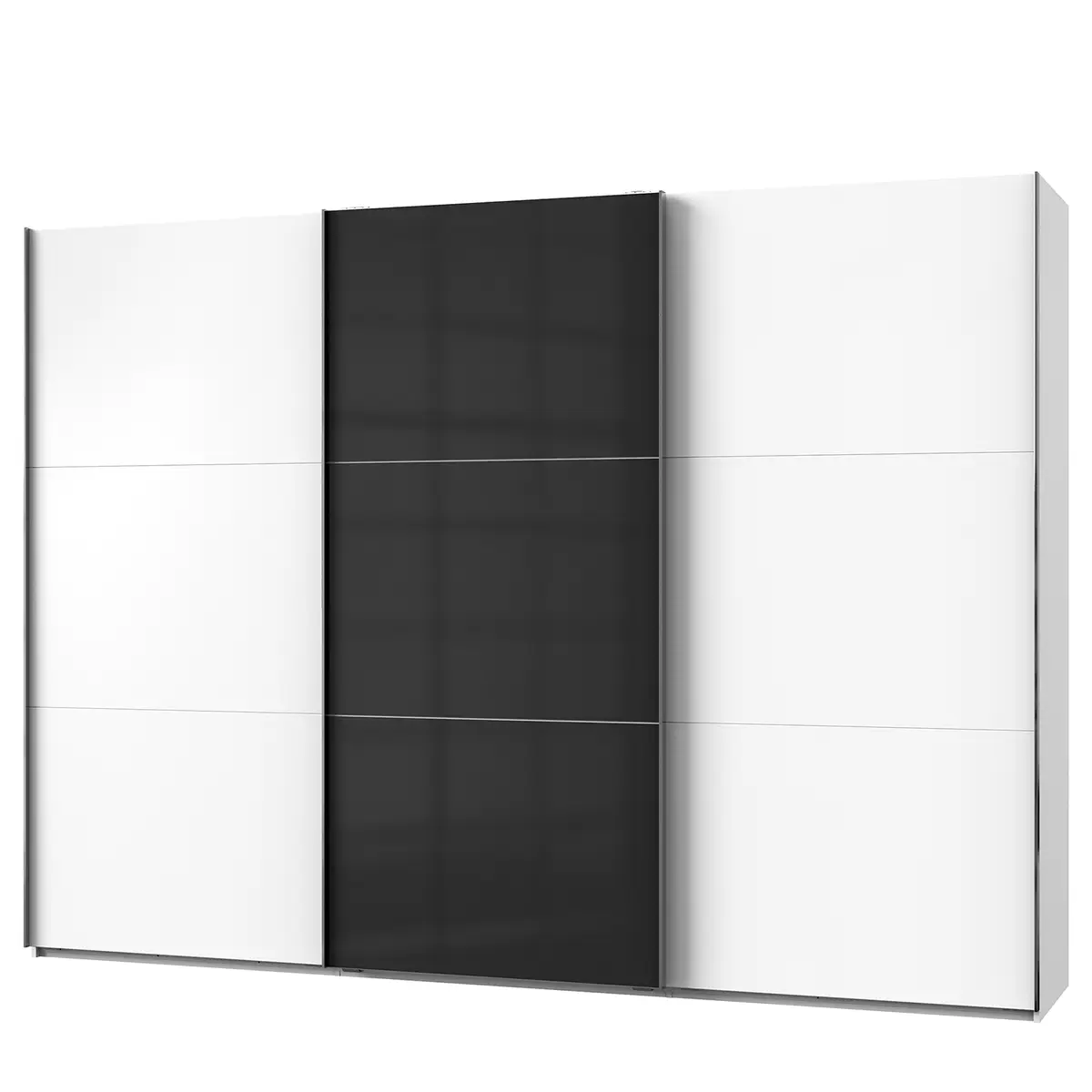 Schwebetürenschrank Level 36 C | Weiß