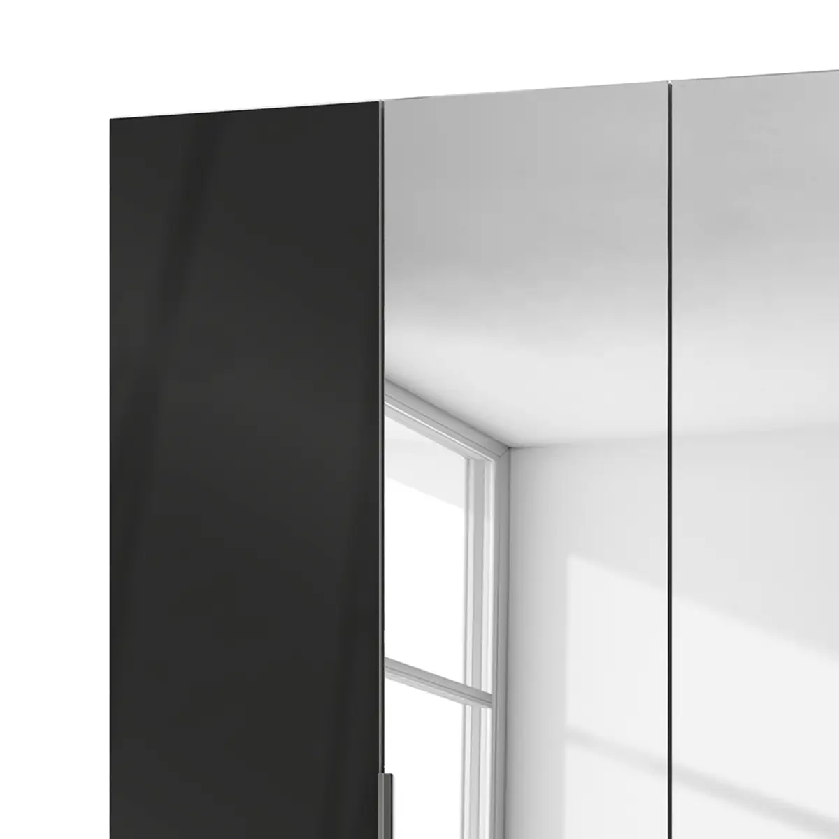 Drehtürenschrank Level 36 C | Weiß