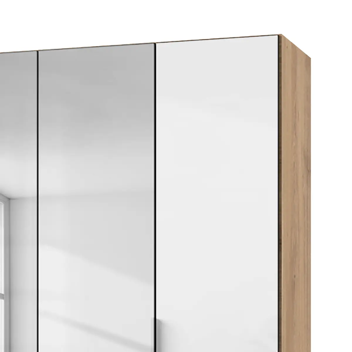 Drehtürenschrank Level 36 C | Braun