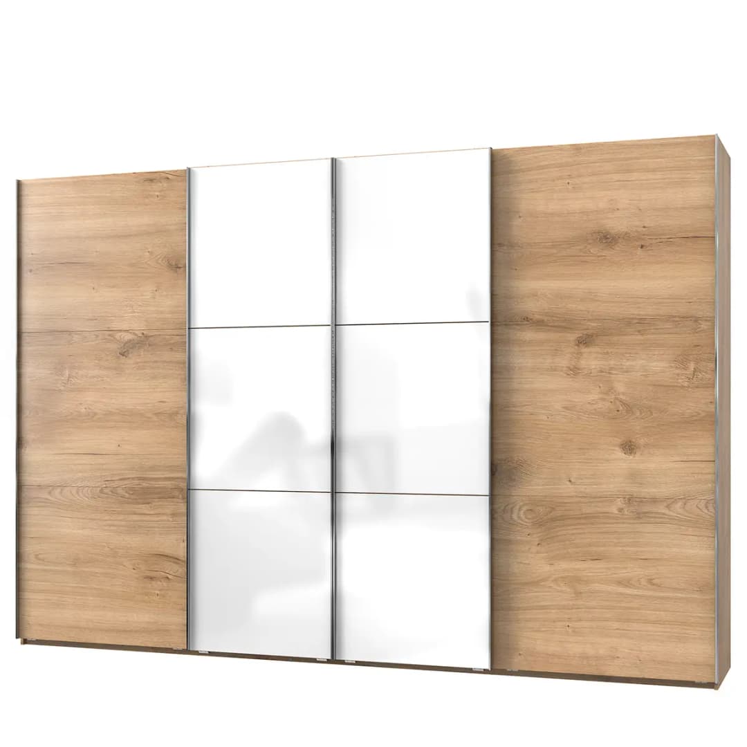 Schwebetürenschrank Level 36 C | Holztöne